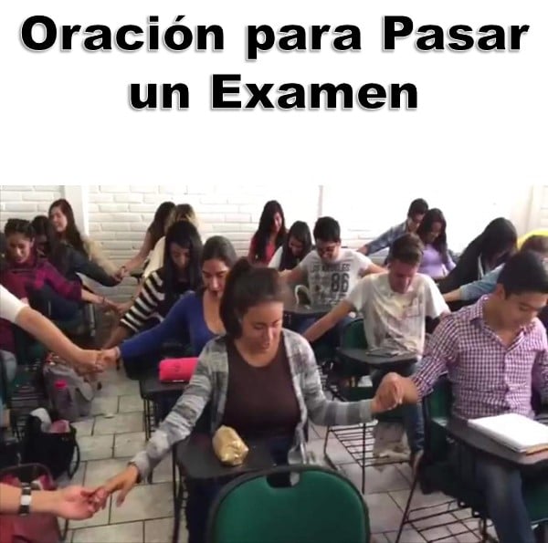 Oración para Pasar un Examen