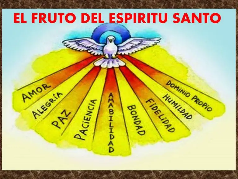 LOS DOCE FRUTOS DEL ESPÍRITU SANTO SEGÚN LA BIBLIA